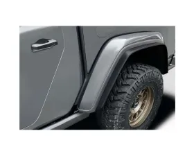 2020-2024 Jeep Gladiator Rubicon / Mojave Duraflex Duster Rear Fender Flare Add Ons - 2 Pieces