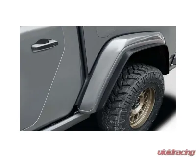 2020-2024 Jeep Gladiator Rubicon / Mojave Duraflex Duster Rear Fender Flare Add Ons - 2 Pieces - 119330