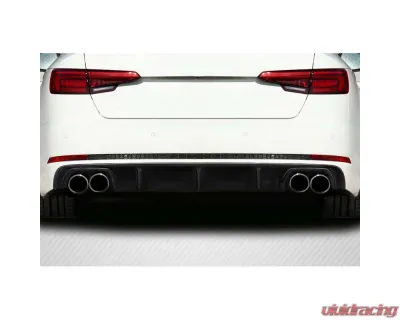 2018-2018 Audi S4 Carbon Creations Circuit Rear Diffuser - 1 Piece - 119360