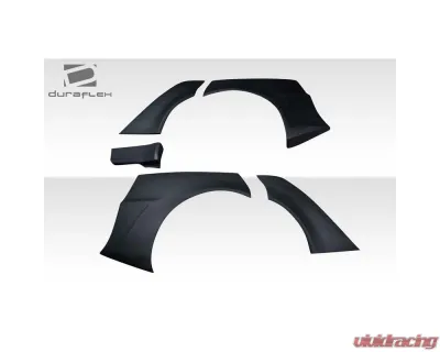 2008-2017 Mitsubishi Lancer | Lancer Evolution 10 Duraflex Vantix Rear Fender Flares - 2 Pieces - 119380