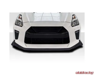 2017-2021 Nissan GT-R R35 Duraflex Vantix Front Lip Spoiler Air Dam - 1 Piece - 119387