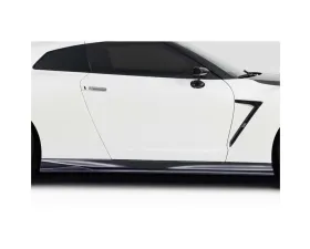 2017-2021 Nissan GT-R R35 Duraflex Vantix Side Skirt Rocker Panels - 2 Pieces