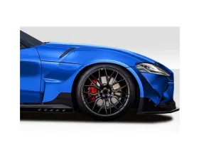 2020-2024 Toyota Supra A90 Duraflex Goblin Front Fender Flares - 6 Pieces (+70MM)