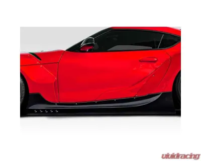 2020-2024 Toyota Supra A90 Duraflex Goblin Side Skirt Rocker Panels - 2 Pieces - 119412