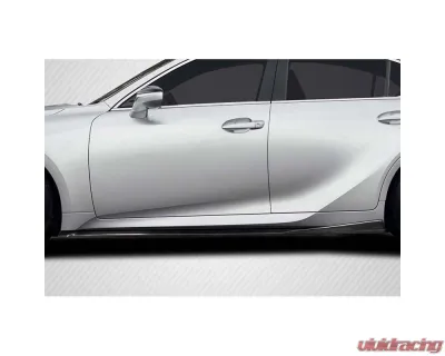 2021-2024 Lexus IS300 | IS350 Carbon Creations Geisha Side Skirt Rocker Panels - 2 Pieces - 119905
