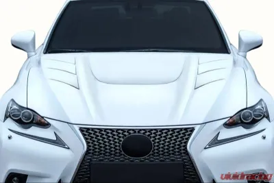 2014-2020 Lexus IS Series IS200T IS300 IS350 Duraflex Akiyama Hood - 1 Piece - 119916