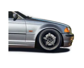 1999-2005 BMW 3 Series E46 4DR Duraflex Alpine Speed Front Fenders ( +30MM ) - 2 Pieces