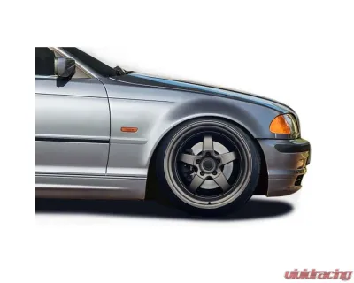 1999-2005 BMW 3 Series E46 4DR Duraflex Alpine Speed Front Fenders ( +30MM ) - 2 Pieces - 119922
