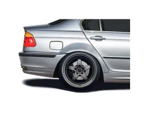 1999-2005 BMW 3 Series E46 4DR Duraflex Alpine Speed Rear Fenders ( +30MM ) - 2 Pieces