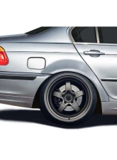 1999-2005 BMW 3 Series E46 4DR Duraflex Alpine Speed Rear Fenders ( +30MM ) - 2 Pieces                                     - 119924 - Image 5