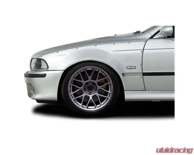 1997-2003 BMW 5 Series E39 4DR Duraflex Eurodrift Front Fenders ( +35MM ) - 2 Pieces - 120011