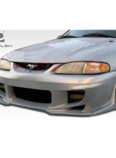 1994-1998 Ford Mustang Duraflex Bomber Front Bumper Cover - 1 Piece                                     - 103925 - Image 2