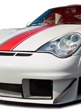 2002-2004 Porsche 996 Carrera C2/C4 Duraflex GT3 RSR Look Wide Body Front Bumper Cover - 1 Piece                                     - 105406 - Image 15