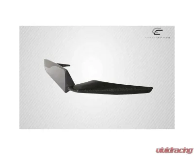 1982-1992 Chevrolet Camaro Carbon Creations Xtreme Wing Trunk Lid Spoiler - 3 Piece - 106455