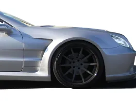 2003-2012 Mercedes SL Class R230 AF-Signature 2 Series Wide Body Conversion Front Fenders ( GFK ) - 2 Piece