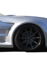 2003-2012 Mercedes SL Class R230 AF-Signature 2 Series Wide Body Conversion Front Fenders ( GFK ) - 2 Piece                                     - 108017 - Image 2