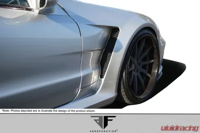 2003-2012 Mercedes SL Class R230 AF-Signature 2 Series Wide Body Conversion Front Fenders ( GFK ) - 2 Piece - 108017