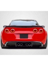 2005-2013 Chevrolet Corvette C6 Carbon Creations GT500 Rear Diffuser - 1 Piece                                     - 108411 - Image 7