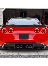 2005-2013 Chevrolet Corvette C6 Carbon Creations GT500 Rear Diffuser - 1 Piece                                     - 108411 - Image 2