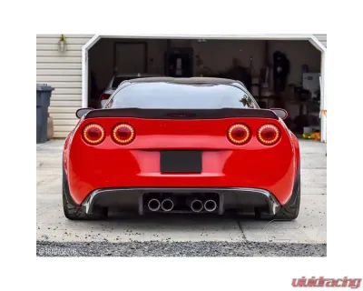 2005-2013 Chevrolet Corvette C6 Carbon Creations GT500 Rear Diffuser - 1 Piece - 108411