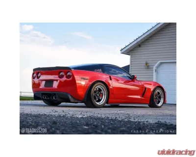 2005-2013 Chevrolet Corvette C6 Carbon Creations GT500 Rear Diffuser - 1 Piece - 108411