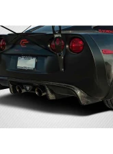 2005-2013 Chevrolet Corvette C6 Carbon Creations GT500 Rear Diffuser - 1 Piece                                     - 108411 - Image 5