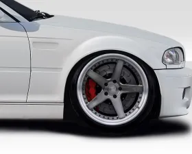 2000-2006 BMW 3 Series E46 2DR Duraflex Maxxen Front Fenders ( +60MM ) - 2 Pieces