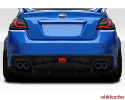 Extreme Dimensions Duraflex VRS Rear Diffuser for 2015-2021 Subaru WRX STI, 13 Piece Set - 113471