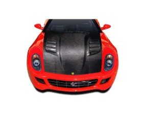 2006-2012 Ferrari 599 Carbon AF-1 Race Hood ( CFP ) - 1 Piece
