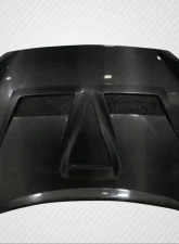 2008-2017 Mitsubishi Lancer / Lancer Evolution 10 Lancer Carbon Creations DriTech Race Hood - 1 Piece                                     - 114017 - Image 3
