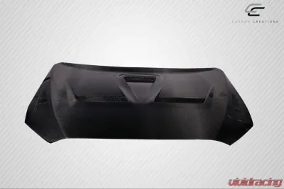 2008-2017 Mitsubishi Lancer / Lancer Evolution 10 Lancer Carbon Creations DriTech Race Hood - 1 Piece - 114017