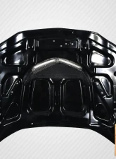 1998-2002 Chevrolet Camaro Carbon Creations ZL1 Version 2 Hood - 1 Piece                                     - 115235 - Image 7