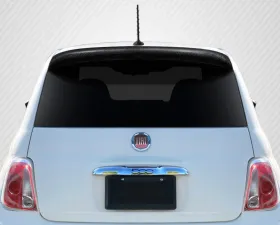 2012-2019 Fiat 500 Carbon Creations Abarth Look Roof Wing Spoiler - 1 Piece