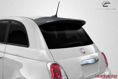 2012-2019 Fiat 500 Carbon Creations Abarth Look Roof Wing Spoiler - 1 Piece - 115624