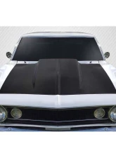 1967-1969 Chevrolet Camaro Carbon Creations 2" Cowl Hood - 1 Piece                                     - 116033 - Image 7