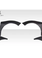 2020-2024 Chevrolet Corvette C8 Duraflex Gran Veloce Wide Body Front Fender Flares - 4 Piece                                     - 117479 - Image 2