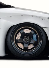 2011-2015 Scion tC Duraflex RBS look Front Fender Flares - 4 PieceS                                     - 117503 - Image 4