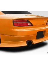 1999-2002 Nissan Silvia S15 Duraflex D1 Sport V3 Rear Bumper Cover -1 Piece                                     - 117717 - Image 2