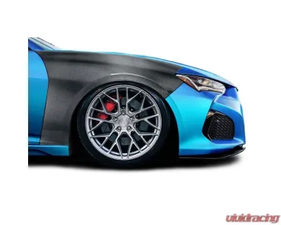 2021-2023 Acura TLX Carbon Creations OEM Look Front Fenders - 2 Pieces - 118728