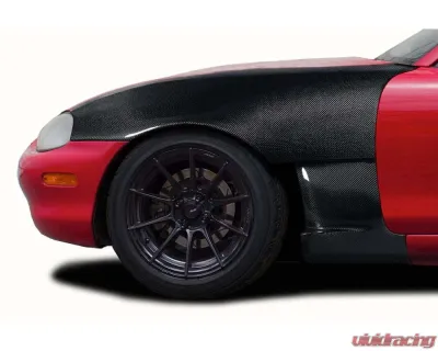 1999-2005 Mazda Miata Carbon Creations Delta Front Fenders - 2 Pieces - 118769