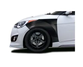 2012-2017 Hyundai Veloster Carbon Creations OEM Look Front Fenders - 2 Pieces