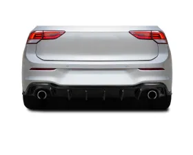 2022-2023 Volkswagen Golf GTI Carbon Creations Zamba Rear Diffuser - 1 Piece