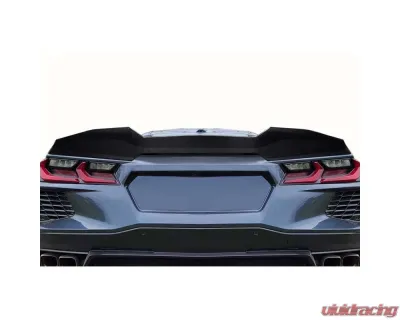 2020-2022 Chevrolet Corvette C8 Carbon Creations Wicked Rear Wing Spoiler - 1 Piece - 118866