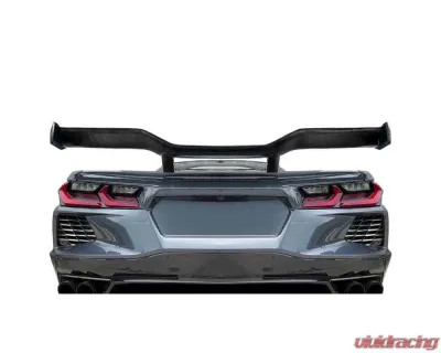 2020-2023 Chevrolet Corvette Carbon Creations Savannah Rear Wing Spoiler - 4 Pieces - 118937