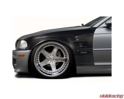 2000-2006 BMW M3 E46 Carbon Creations Savala Front Fenders - 2 Pieces - 118941