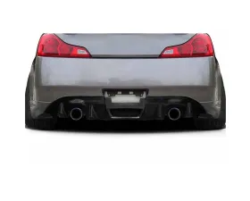 2008-2015 Infiniti G37 | Q60 Carbon Creations Rega Rear Diffuser - 1 Piece