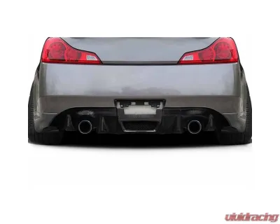 2008-2015 Infiniti G37 | Q60 Carbon Creations Rega Rear Diffuser - 1 Piece - 118980