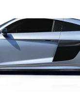 2017-2018 Audi R8 Carbon Creations Vesta Side Skirt Rocker Panel Splitters - 2 Pieces (s)                                     - 119008 - Image 6