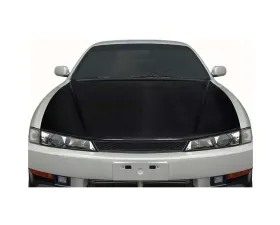 1997-1998 Nissan 240SX S14 Carbon Creations Ranger Hood - 1 Piece