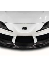2020-2023 Toyota Supra A90 Carbon Creations Akura Front Lip Spoiler Air Dam - 1 Piece                                     - 119342 - Image 5